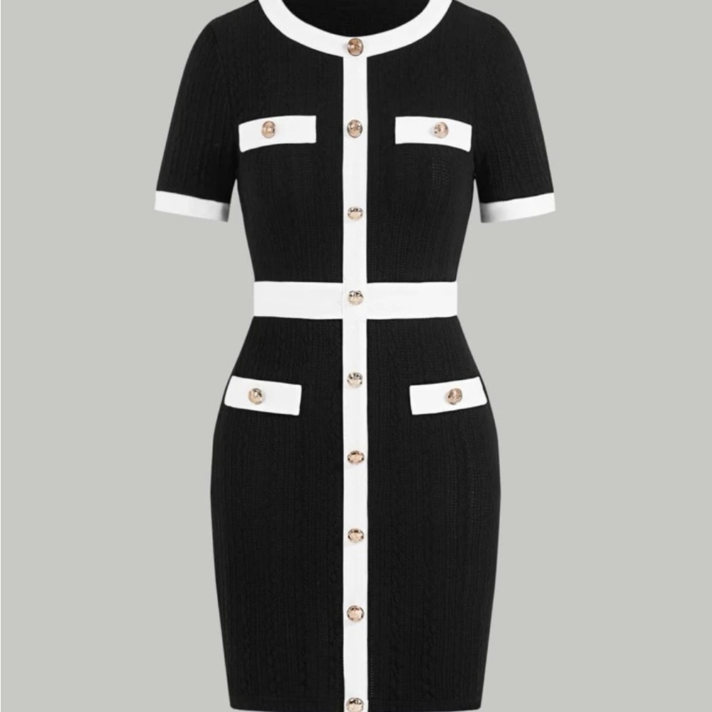 Elegant knit dress